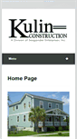 Mobile Screenshot of kulinconstruction.com